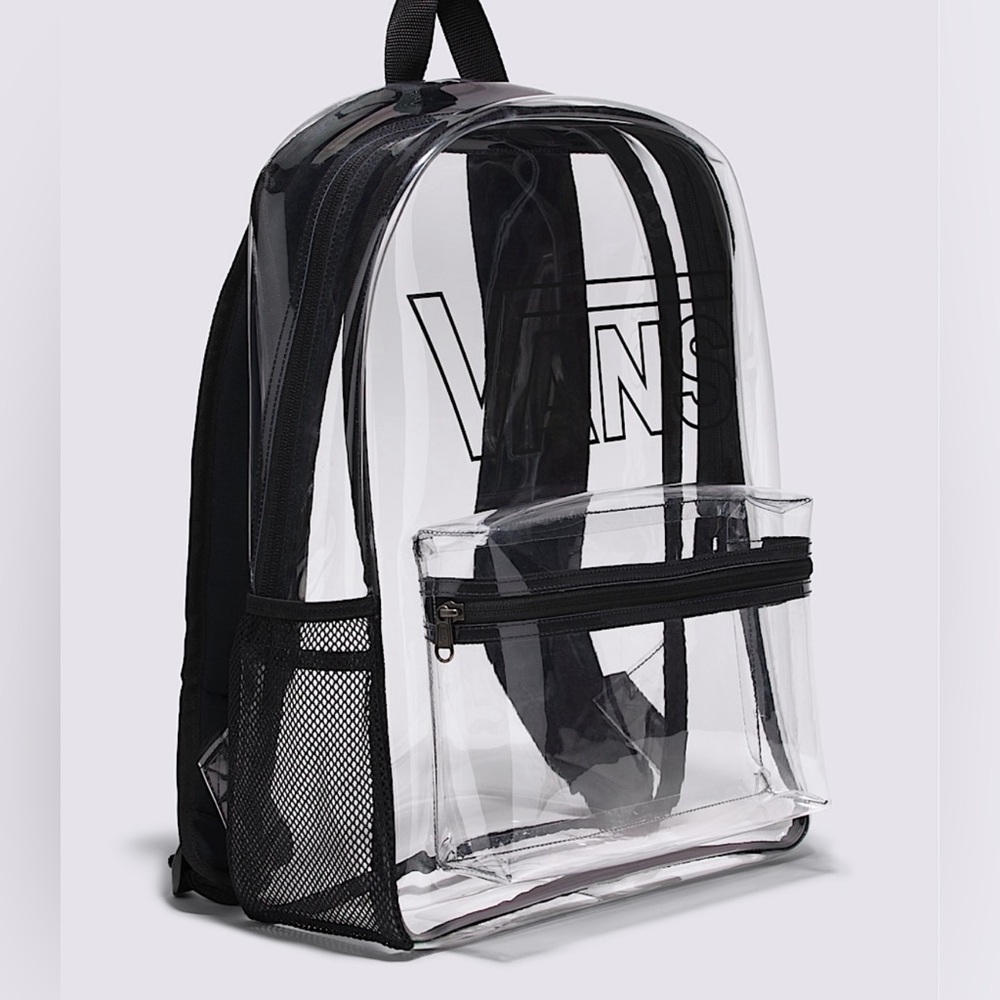 ♥️💖 Vans Old Skool Clear Backpack 22 Liters NWT w/ FREE Shopping Tote